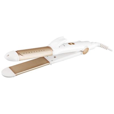 Plaque de revêtement en céramique pratique Mini-législateur de cheveux portable pour les cheveux secs et humides