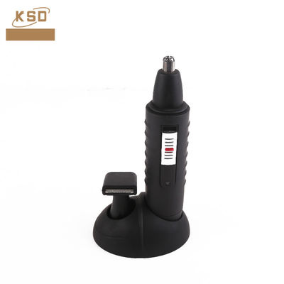 Compact 2 en 1 électrique de la barbe et du nez Trimmer de cheveux avec batterie de support fonctionné