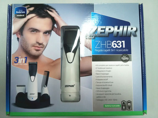 Trimmer de cheveux multifonctionnel nez-oreille 3 en 1 avec batterie