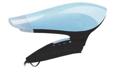 Séche-cheveux en plastique OEM pour le séchage des cheveux pliable dans les hôtels/voyageurs colorés