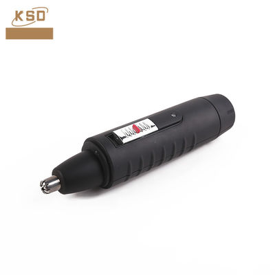 Compact 2 en 1 électrique de la barbe et du nez Trimmer de cheveux avec batterie de support fonctionné