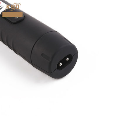 Compact 2 en 1 électrique de la barbe et du nez Trimmer de cheveux avec batterie de support fonctionné