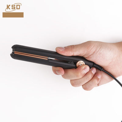Certifié CE ROHS 20W Mini Législateur de cheveux en fer plat avec couvercle en plastique